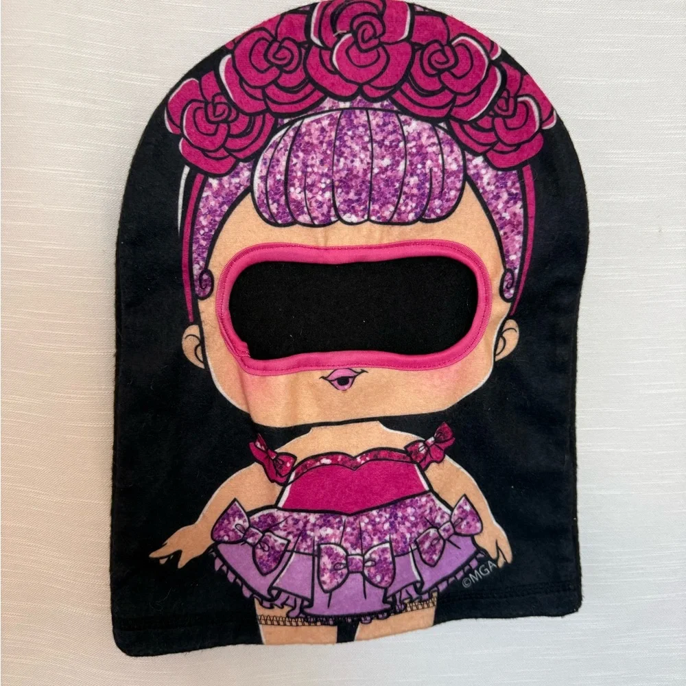 LOL Surprise doll girls winter hat face ski mask Berkshire Fashions